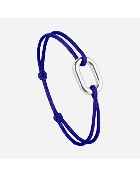 Orvieto verzilverde koningsblauwe armband