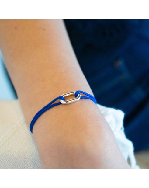 Orvieto verzilverde koningsblauwe armband