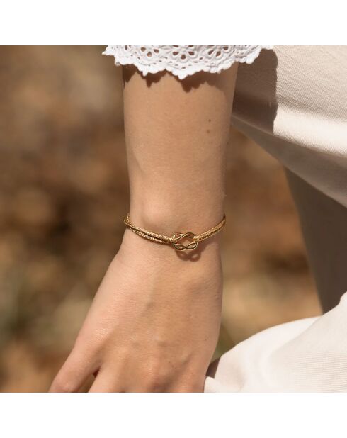 Bracelet Penon en plaqué Or doré
