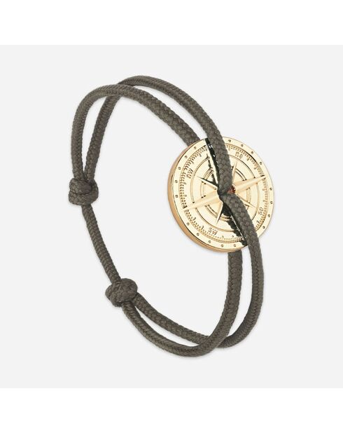 Khakifarbenes vergoldetes Kunstarmband