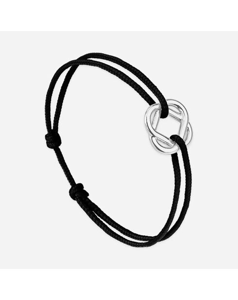 Bracelet Audace en plaqué Argent noir