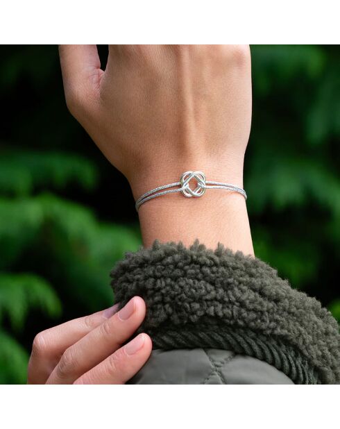 Bracelet Victoire en plaqué Argent argenté