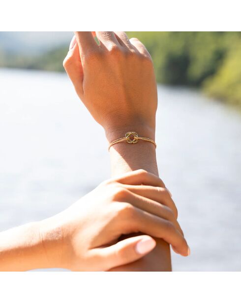 Nuance vergoldetes Armband