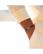Bracelet Florence en plaqué Argent noir