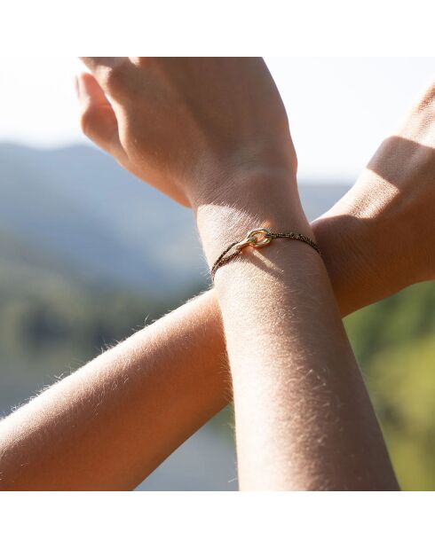 Bracelet Annecy en plaqué Or noir/doré