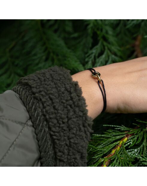 Perast schwarz vergoldetes Armband