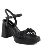 Sandales Scarlett noires - Talon 9.5 cm