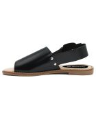 Sandales en Cuir Elsa noires