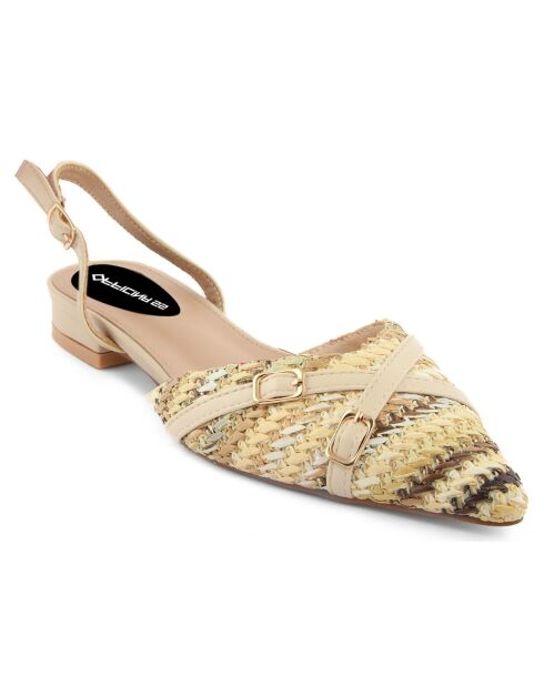 Sandales Nicole beiges