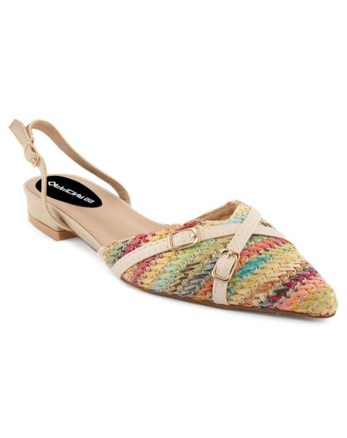 Sandales Nicole kaki