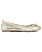 Ballerines en Cuir Tatjana platine