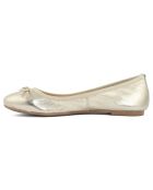 Ballerines en Cuir Tatjana platine