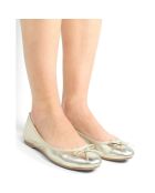 Ballerines en Cuir Tatjana platine