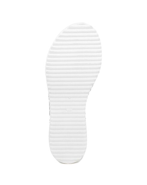 Sandales en Cuir Sacha noires