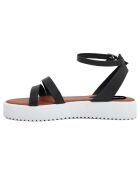 Sandales en Cuir Sacha marron