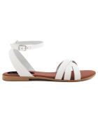 Sandales en Cuir Senda blanches