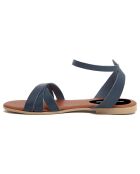 Sandales en Cuir Senda bleues