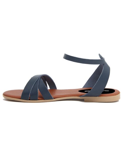 Sandales en Cuir Senda bleues