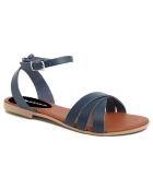 Sandales en Cuir Senda bleues