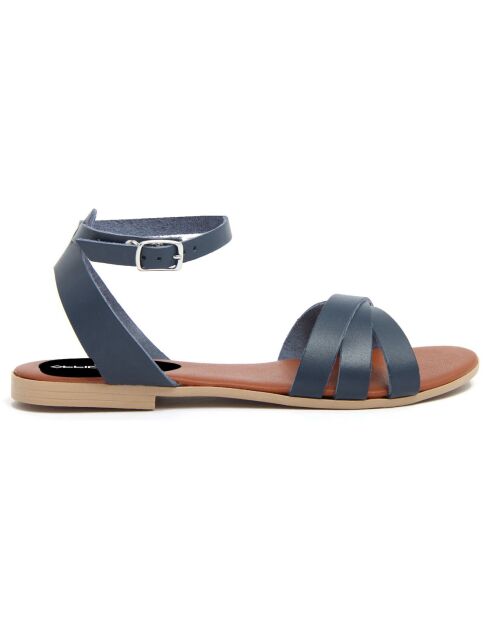 Sandales en Cuir Senda bleues