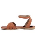 Sandales en Cuir Senda cognac