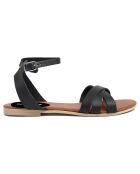 Sandales en Cuir Senda noires