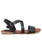 Sandales en Cuir Adeline noires