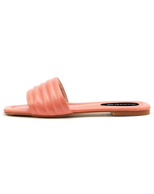 Mules Laurie corail