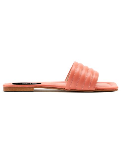Mules Laurie corail