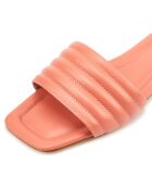 Mules Laurie corail