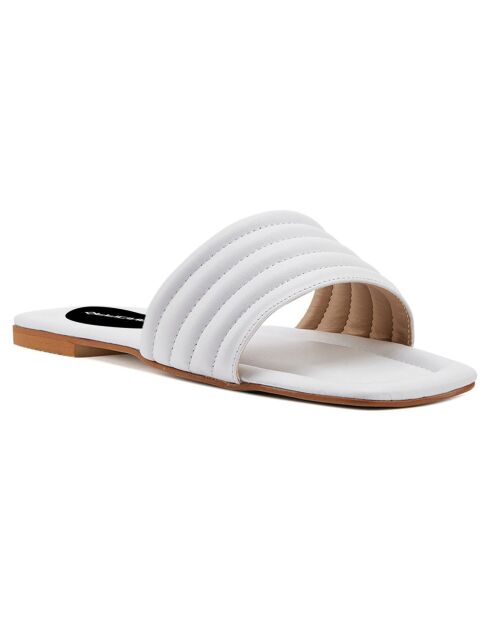 Mules Laurie blanches