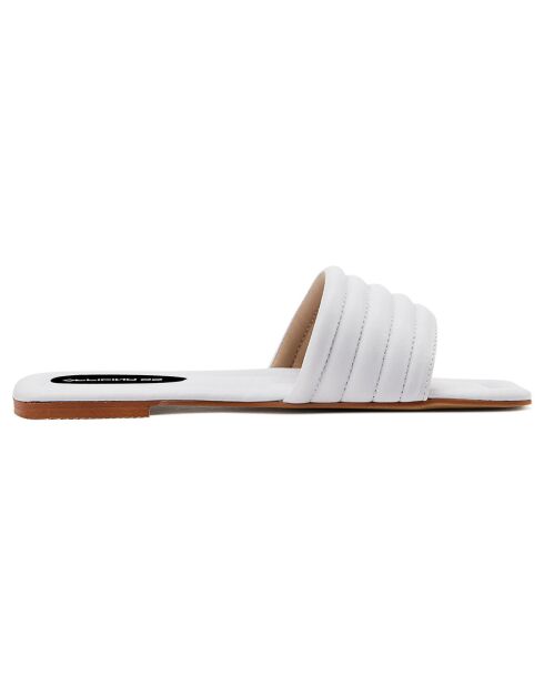 Mules Laurie blanches