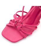 Sandales Alba fuchsia - Talon 8.5 cm