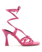 Sandales Alba fuchsia - Talon 8.5 cm