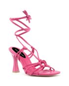 Sandales Alba fuchsia - Talon 8.5 cm
