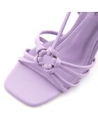 Sandales Alba lilas - Talon 8.5 cm