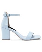 Sandales Justine bleues - Talon 8 cm