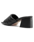 Mules Ella noires - Talon 5.5 cm