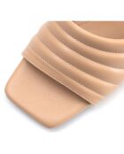 Mules Ella nude - Talon 5.5 cm