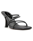 Mules Claire noires - Talon 8 cm