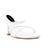 Mules Claire blanches - Talon 8 cm