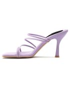 Mules Claire lilas - Talon 8 cm