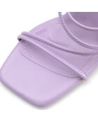 Mules Claire lilas - Talon 8 cm