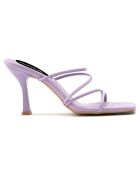 Mules Claire lilas - Talon 8 cm