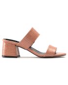 Mules Arielle nude - Talon 5.5 cm