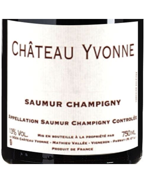 1 Saumur-Champigny 2022 Ch. Yvonne 75cl