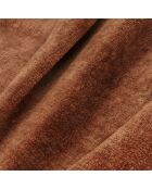 Fauteuil pivotant Replay en Velours texturé terracotta - 84x85x85 cm