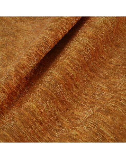 2 Chaises rotatives Magda en Velours terracotta - 51x63x85.5 cm