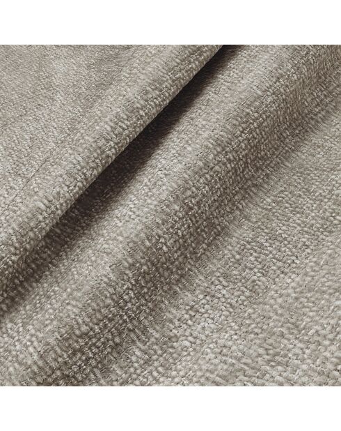 2 sedie Lily in velluto intrecciato beige - 58x53,5x76 cm