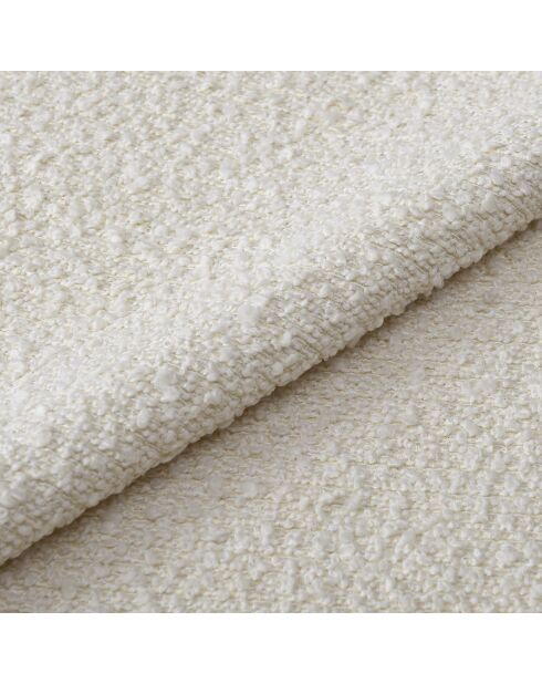 2 Chaises Milo Bouclette crème - 56.5x53x80 cm